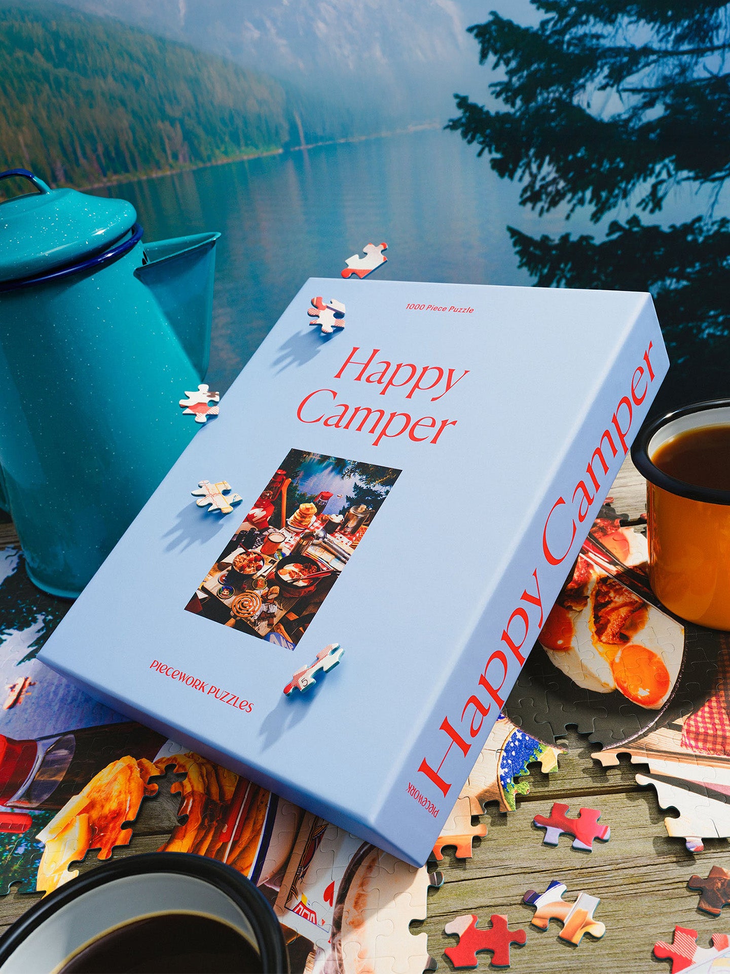 New happy camper puzzle (1000 pieces)