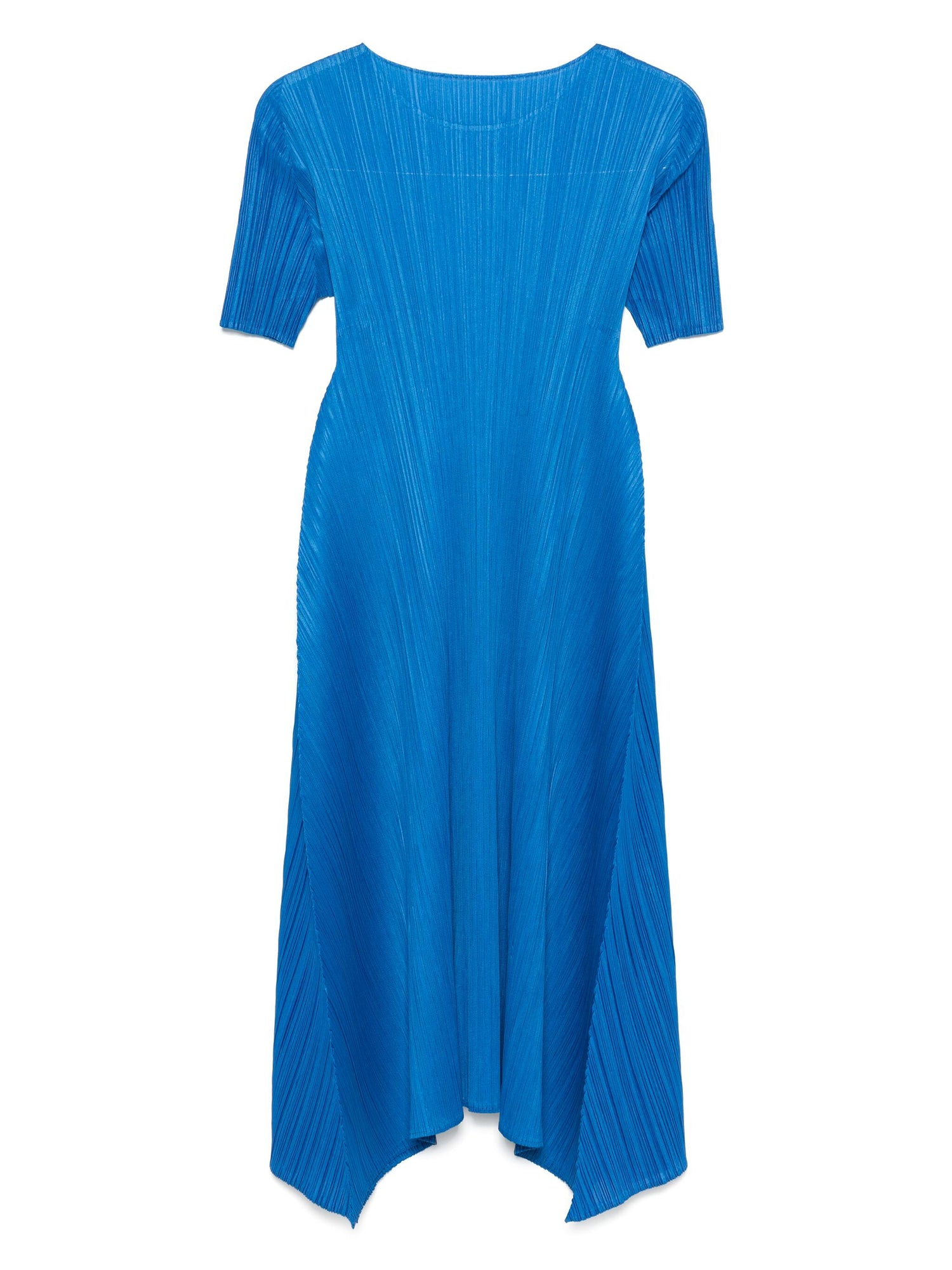 Efficient square midi dress, blue