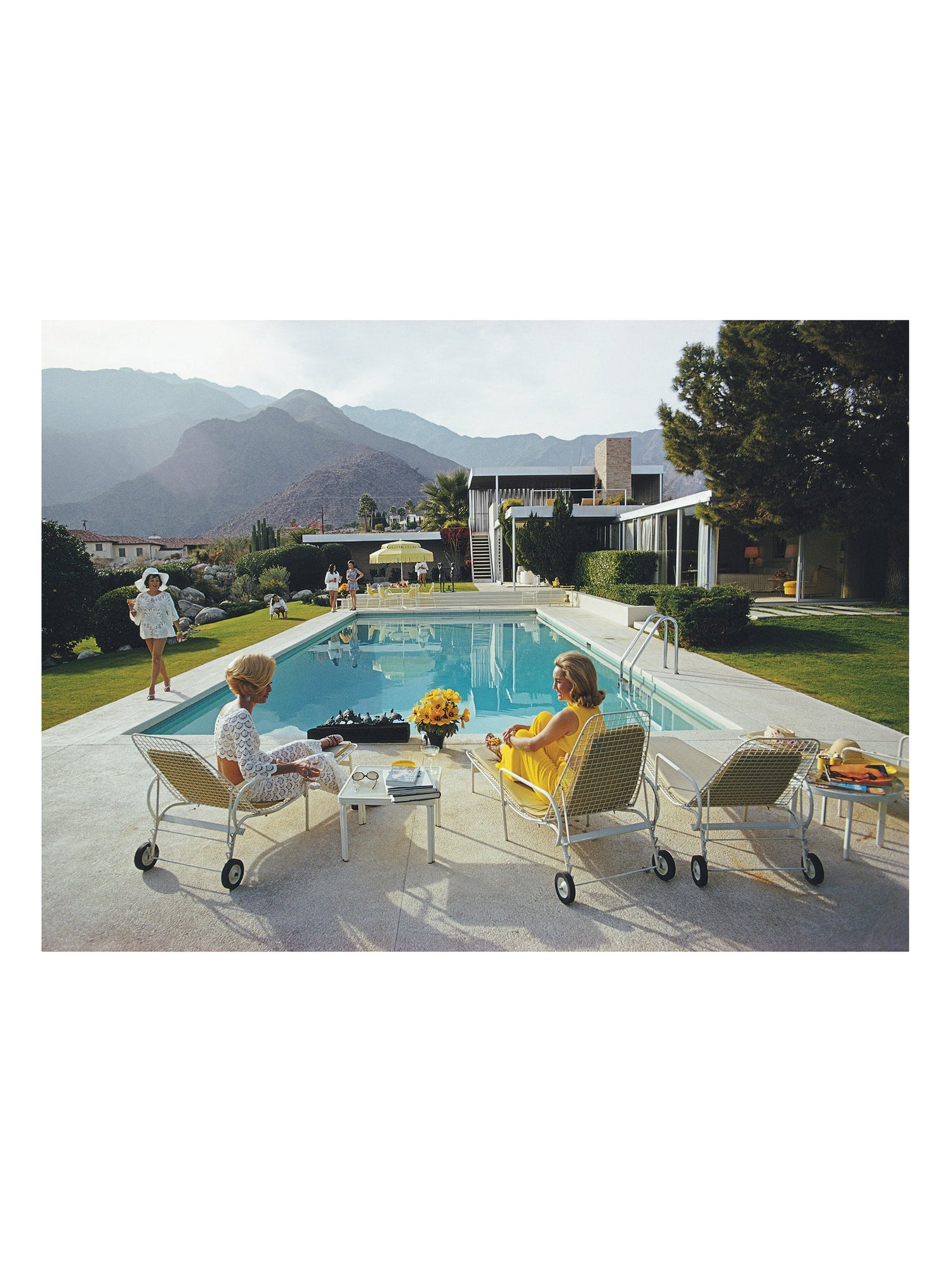 Poolside gossip Slim Aarons collab puzzle (1000 pieces)