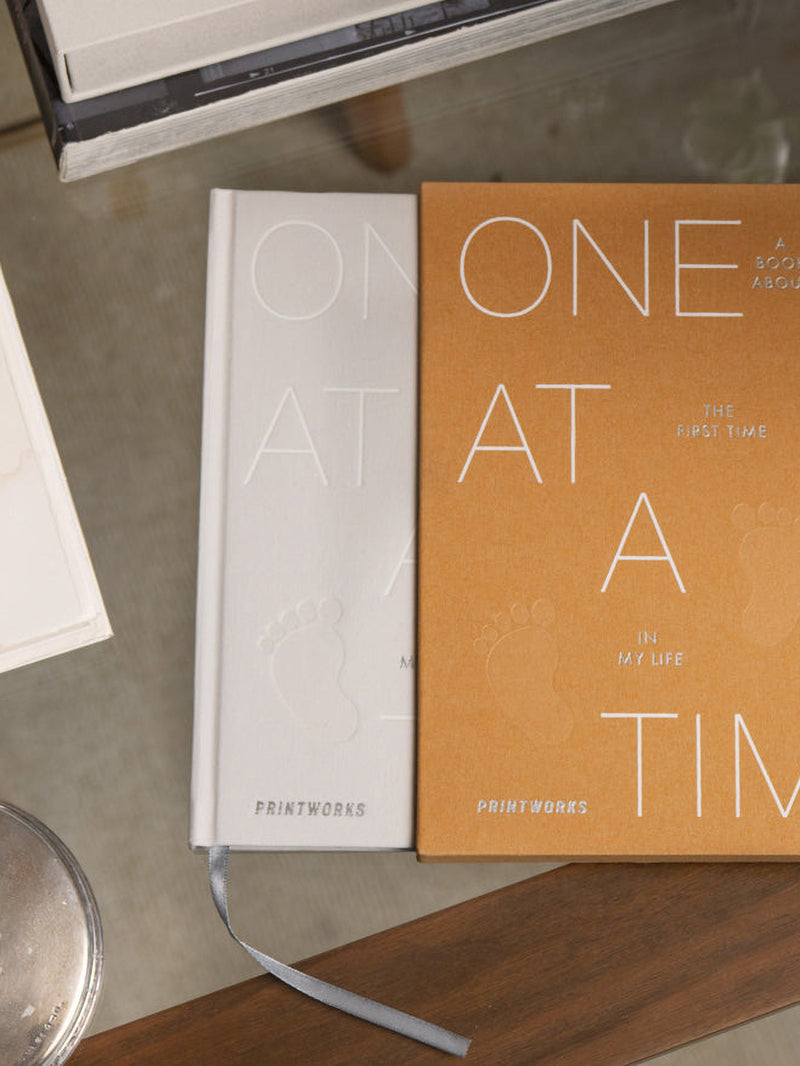 Baby book - One Step at a Time: A book about the first time in my life