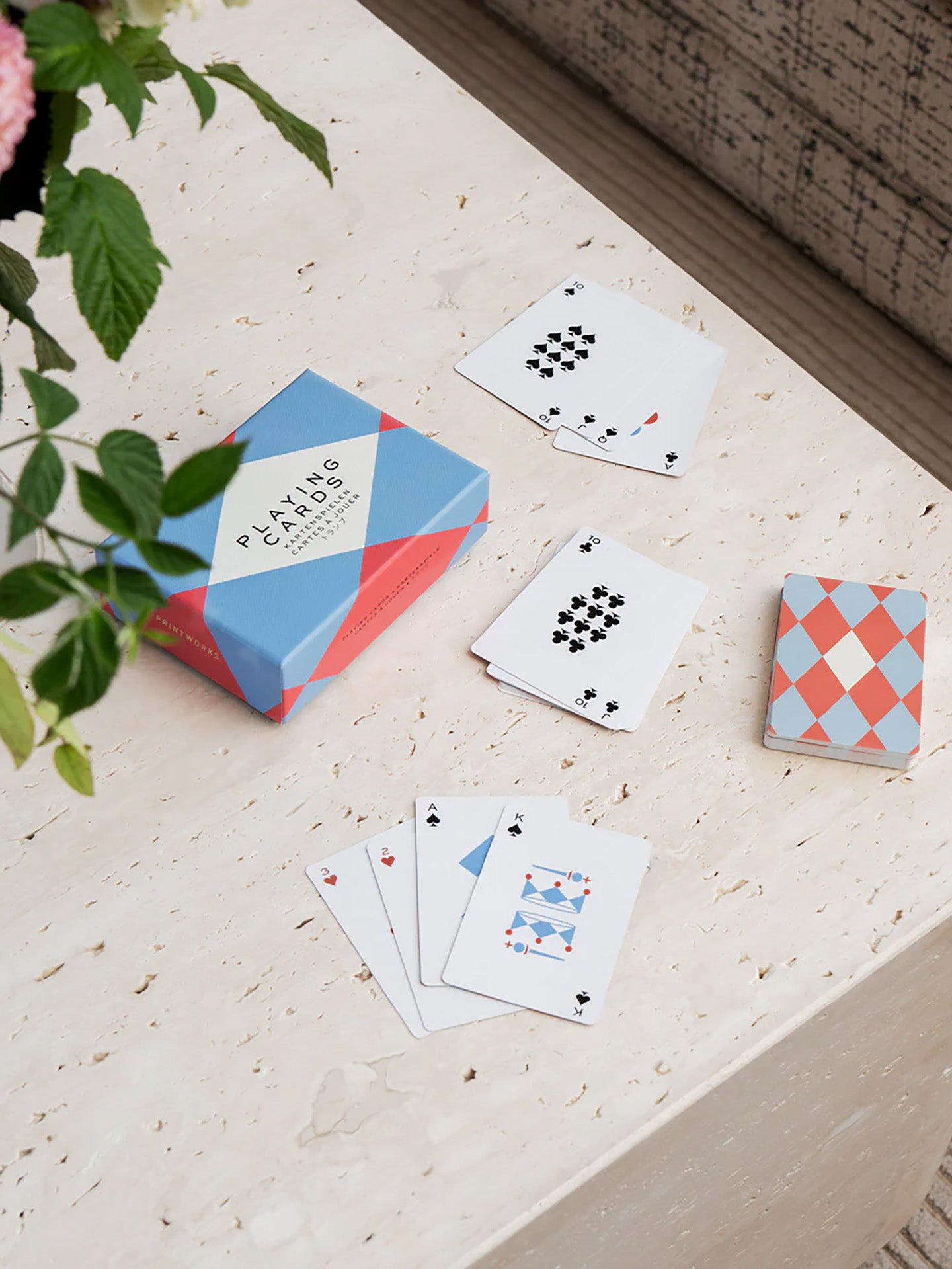 Double playing cards, play