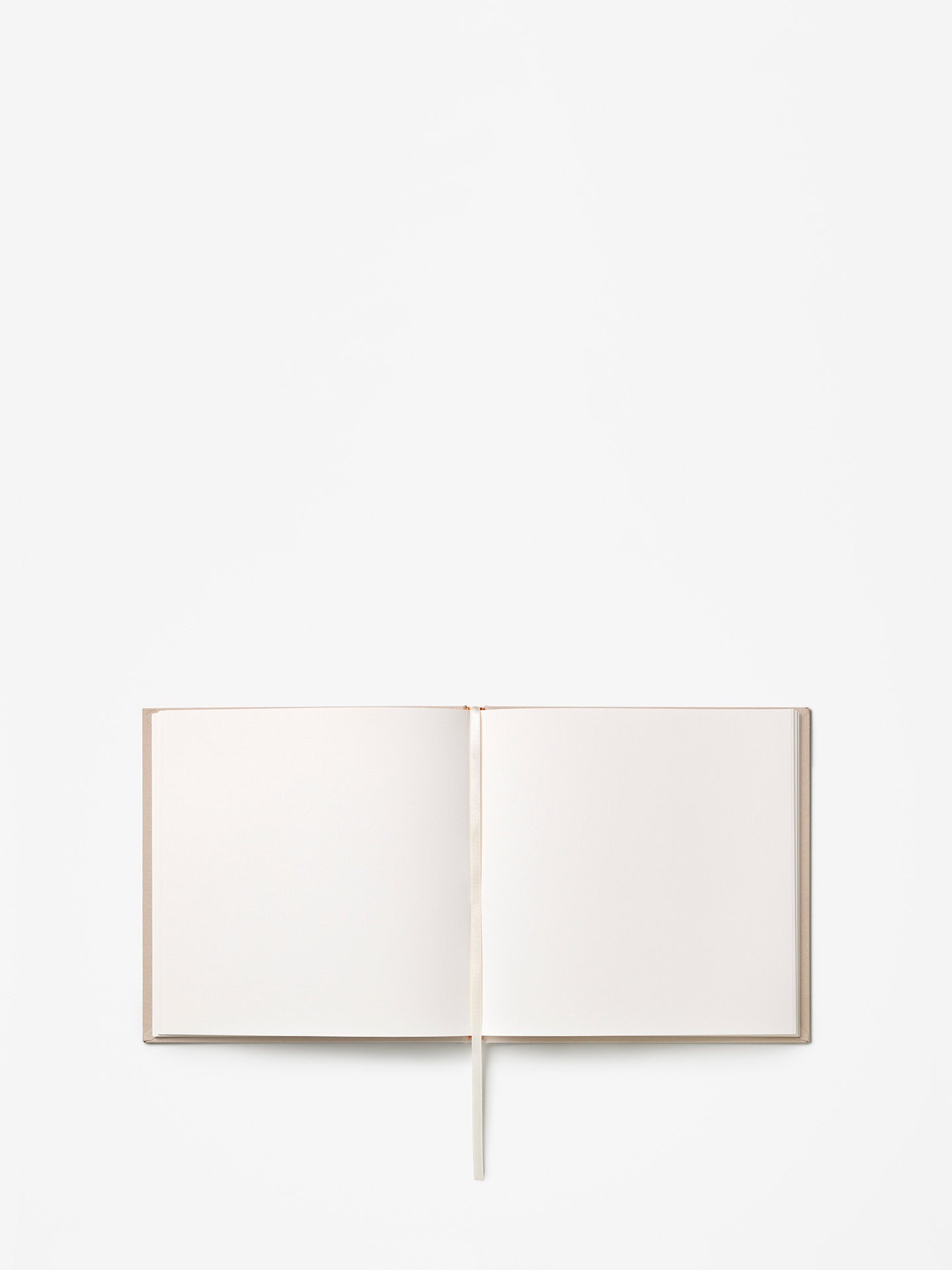 Guest book, beige-yellow