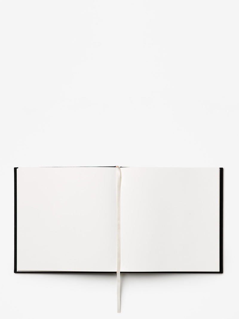 Guest book, black-white