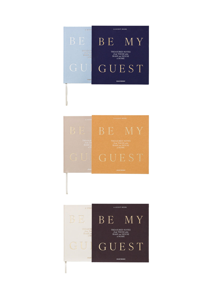 Guest book, white-anthracite