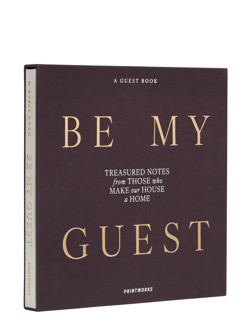 Guest book, white-anthracite