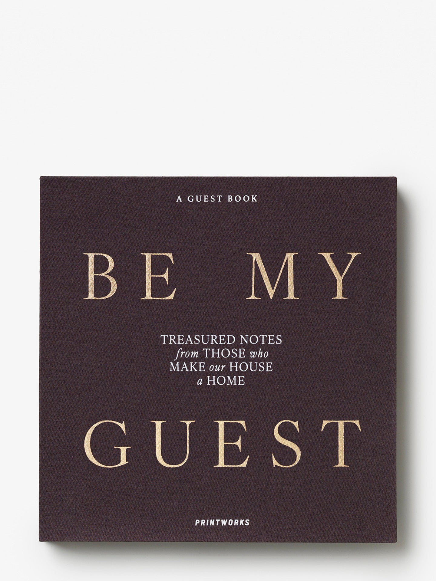 Guest book, white-anthracite