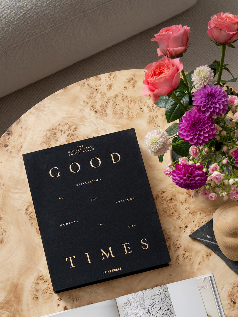 Good times large photo album, black