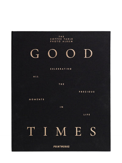 Good times large photo album, black