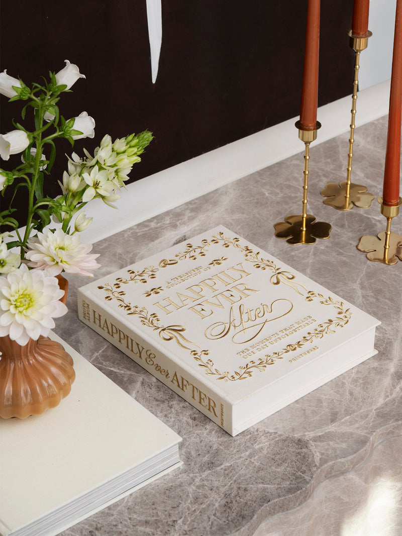 Happily ever after, embroidered wedding photo album