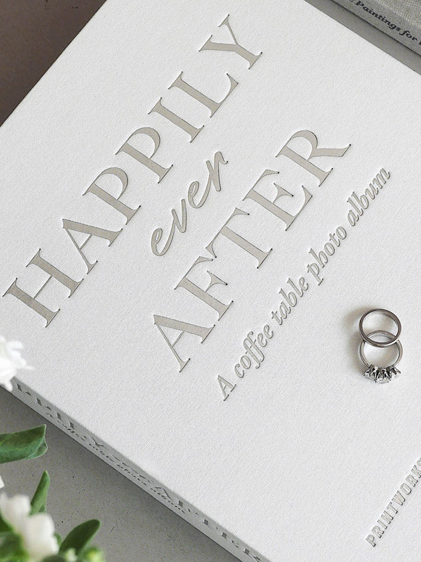 Wedding Photo Album Happily Ever After