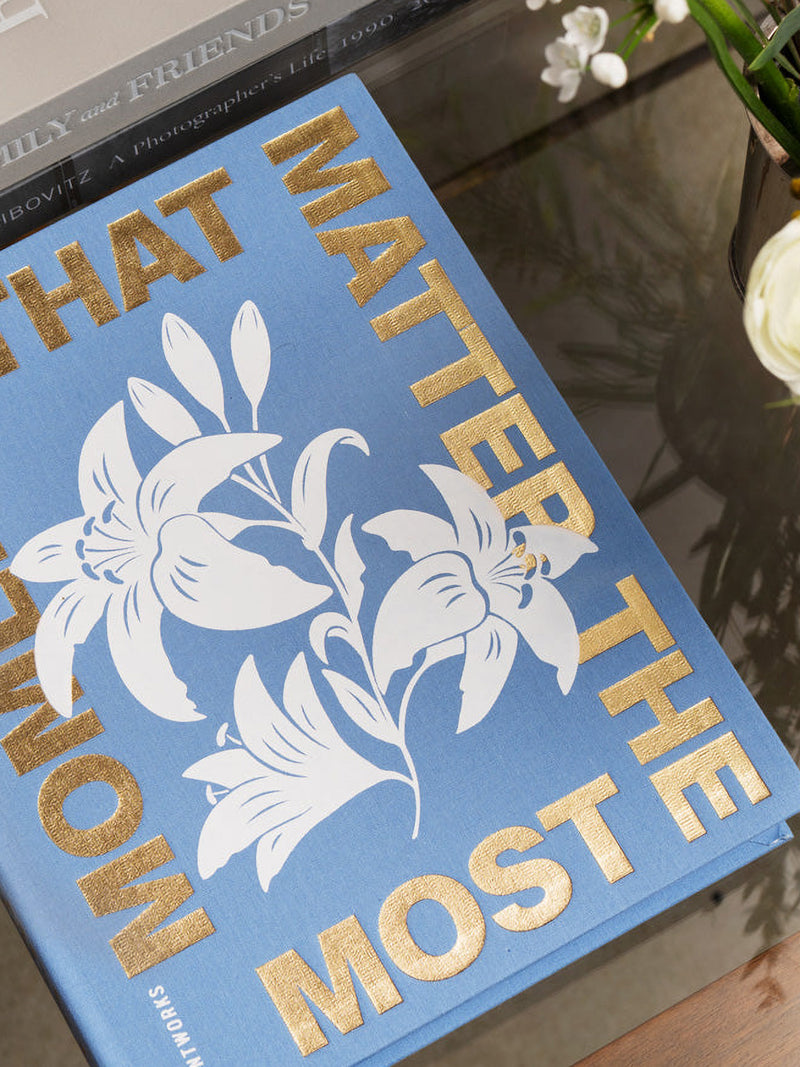 Photo album Moments that matter the most, beige or blue