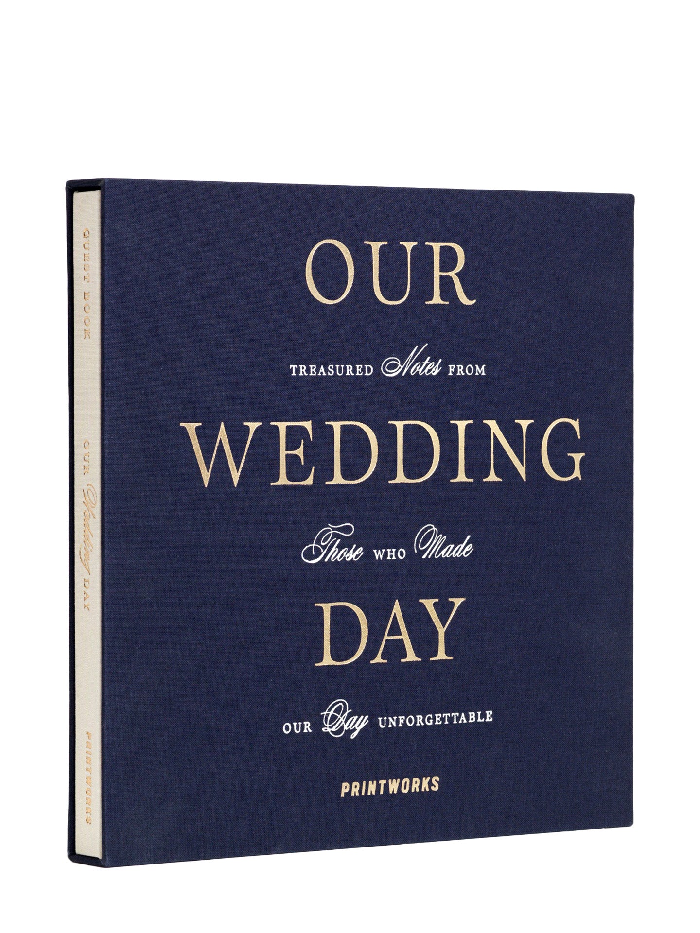 Wedding guest book