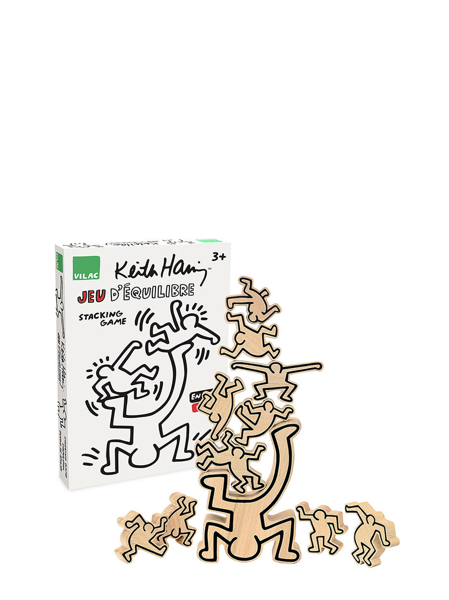 Keith Haring stacking figures