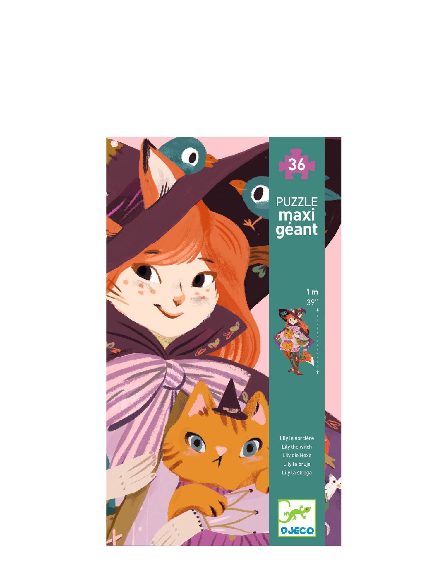 Lily the Witch puzzle, 36 pcs