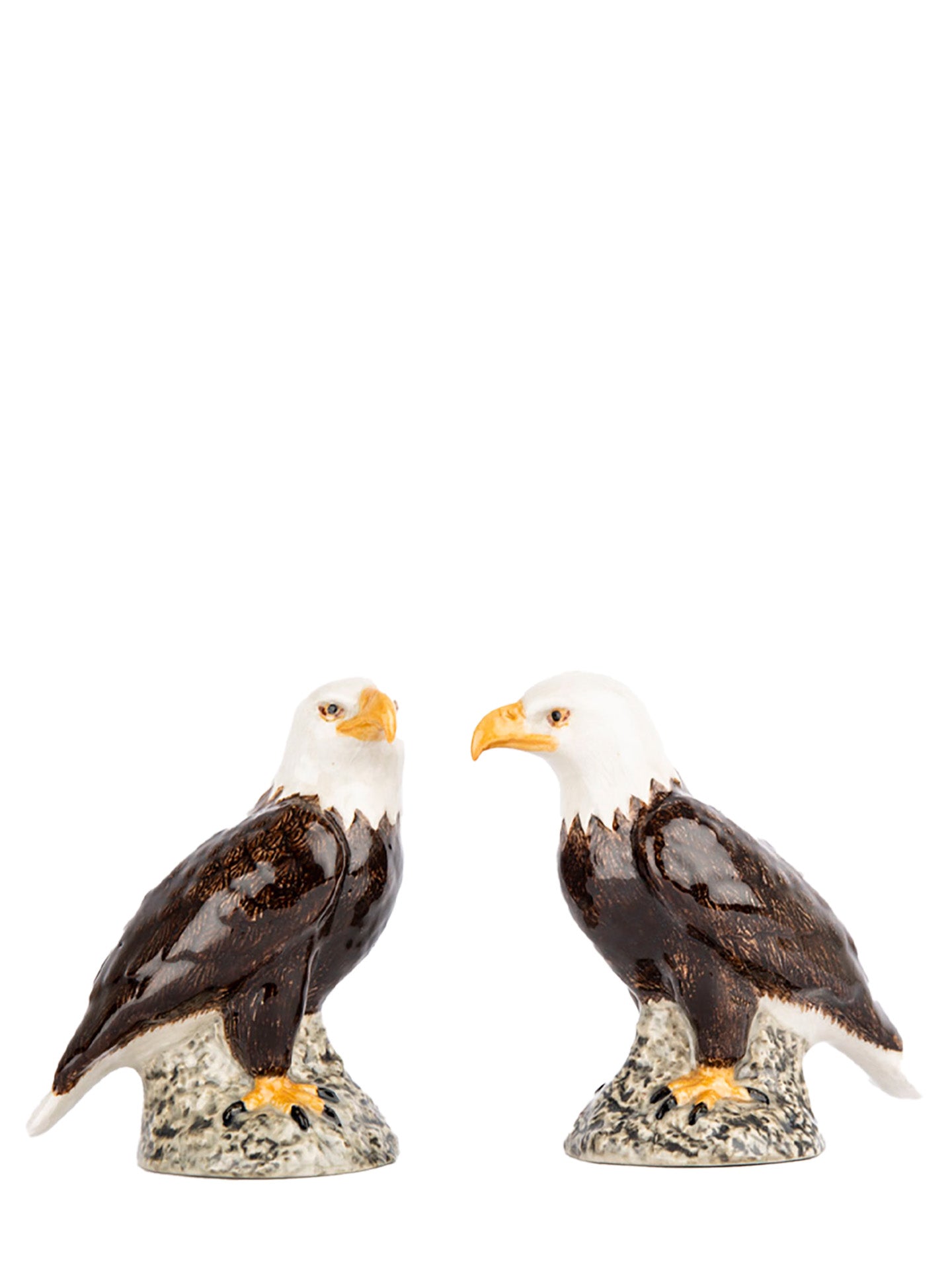 Bald eagle salt and pepper set