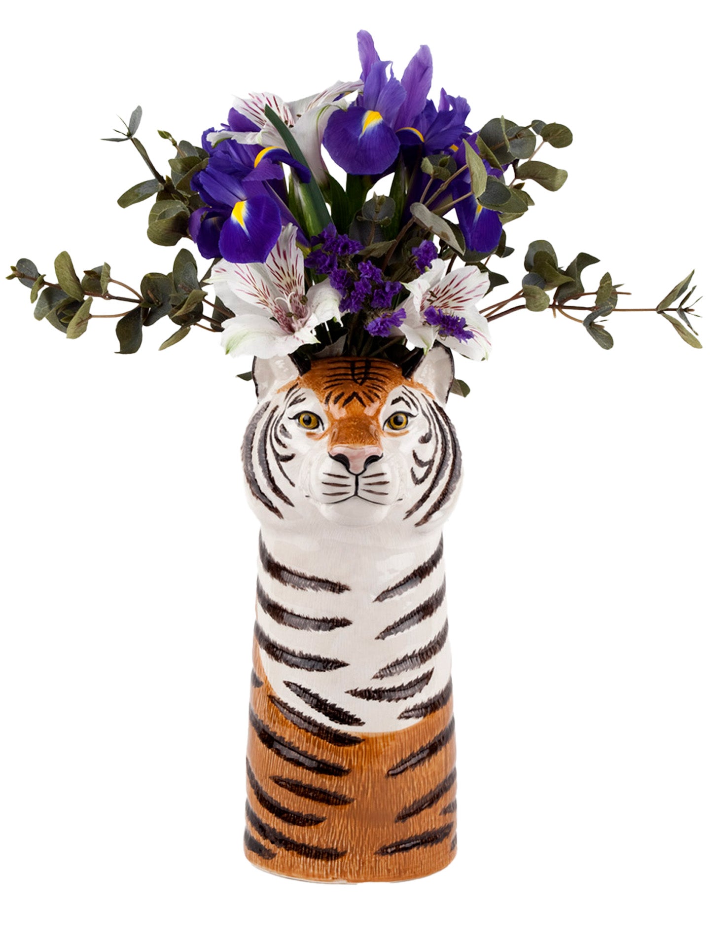 Tiger flower vase
