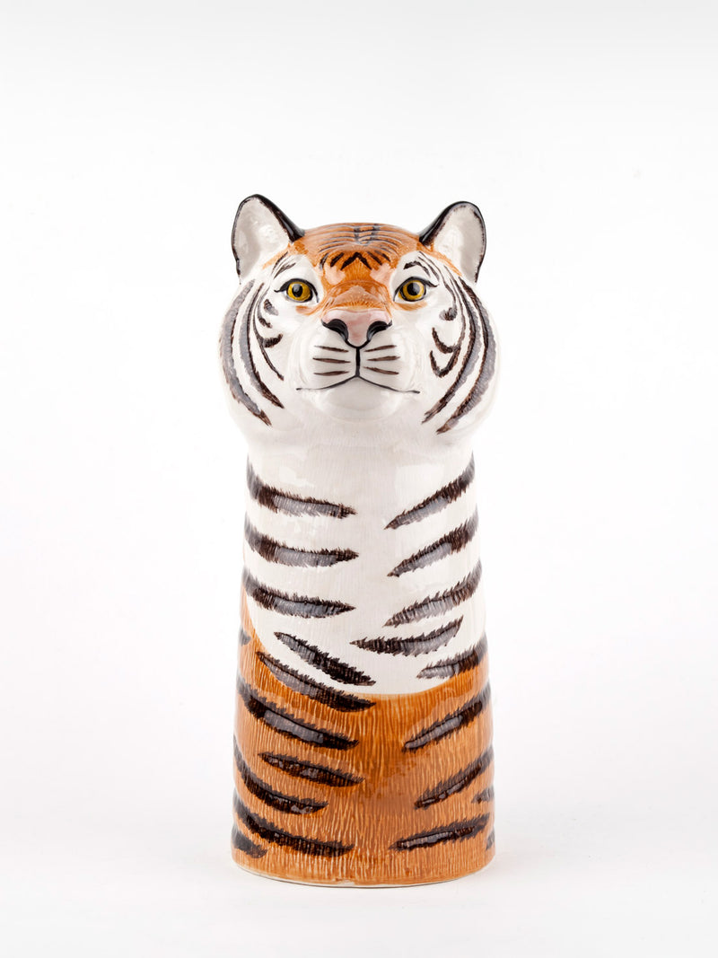 Tiger flower vase