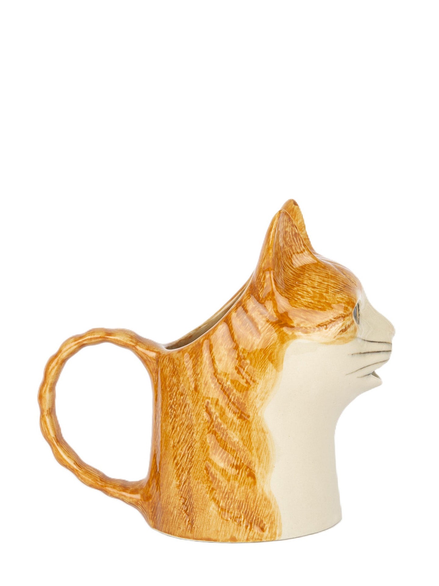 Squash cat jug, medium