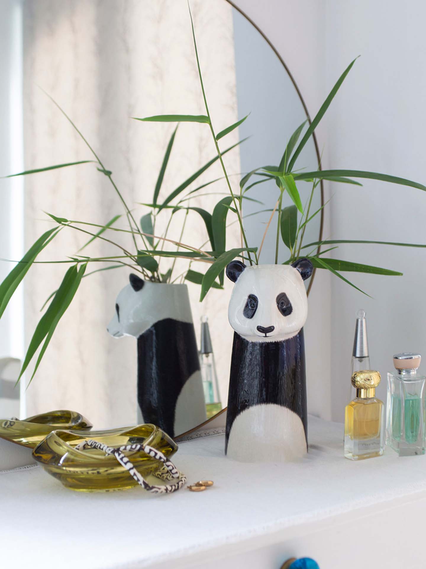 Panda flower vase (25 cm)