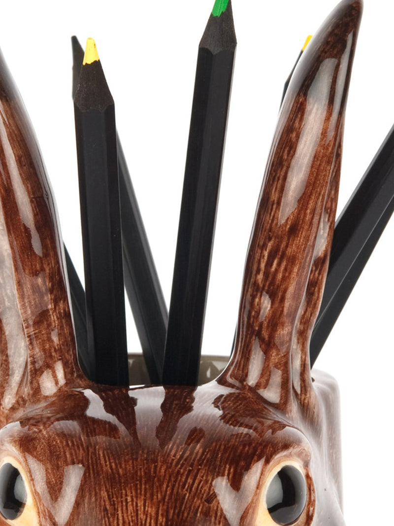 Hare pencil pot
