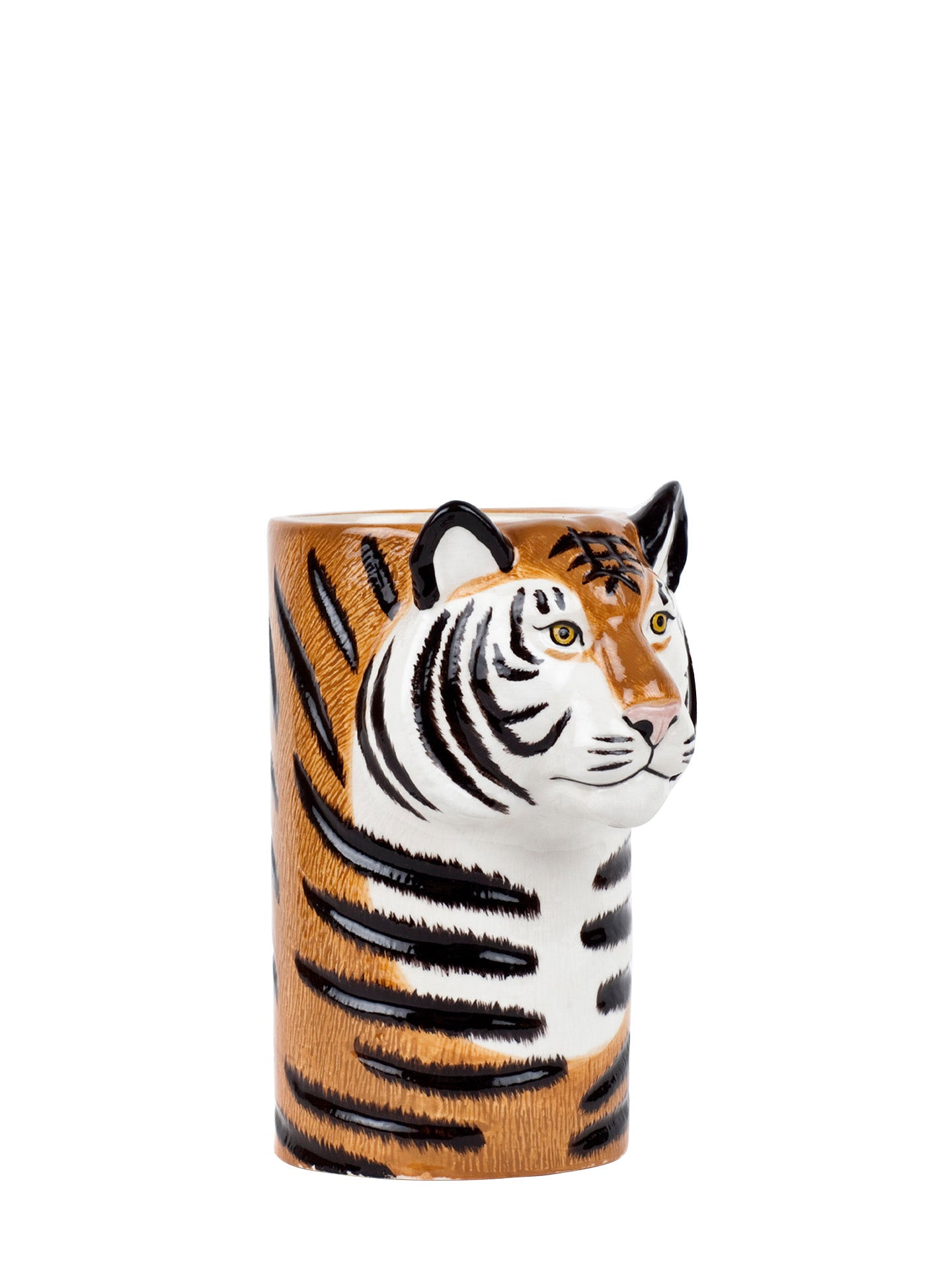 Tiger utensil pot