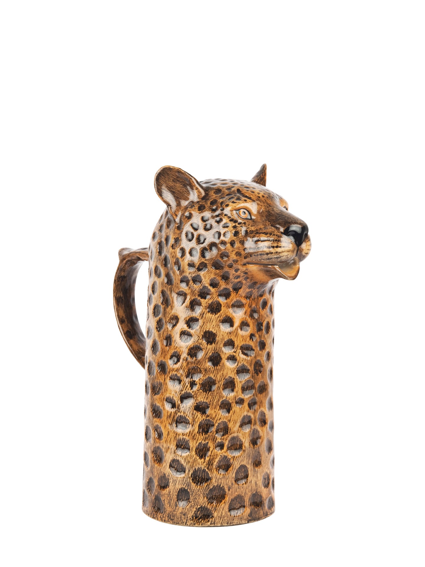 Leopard water pitcher