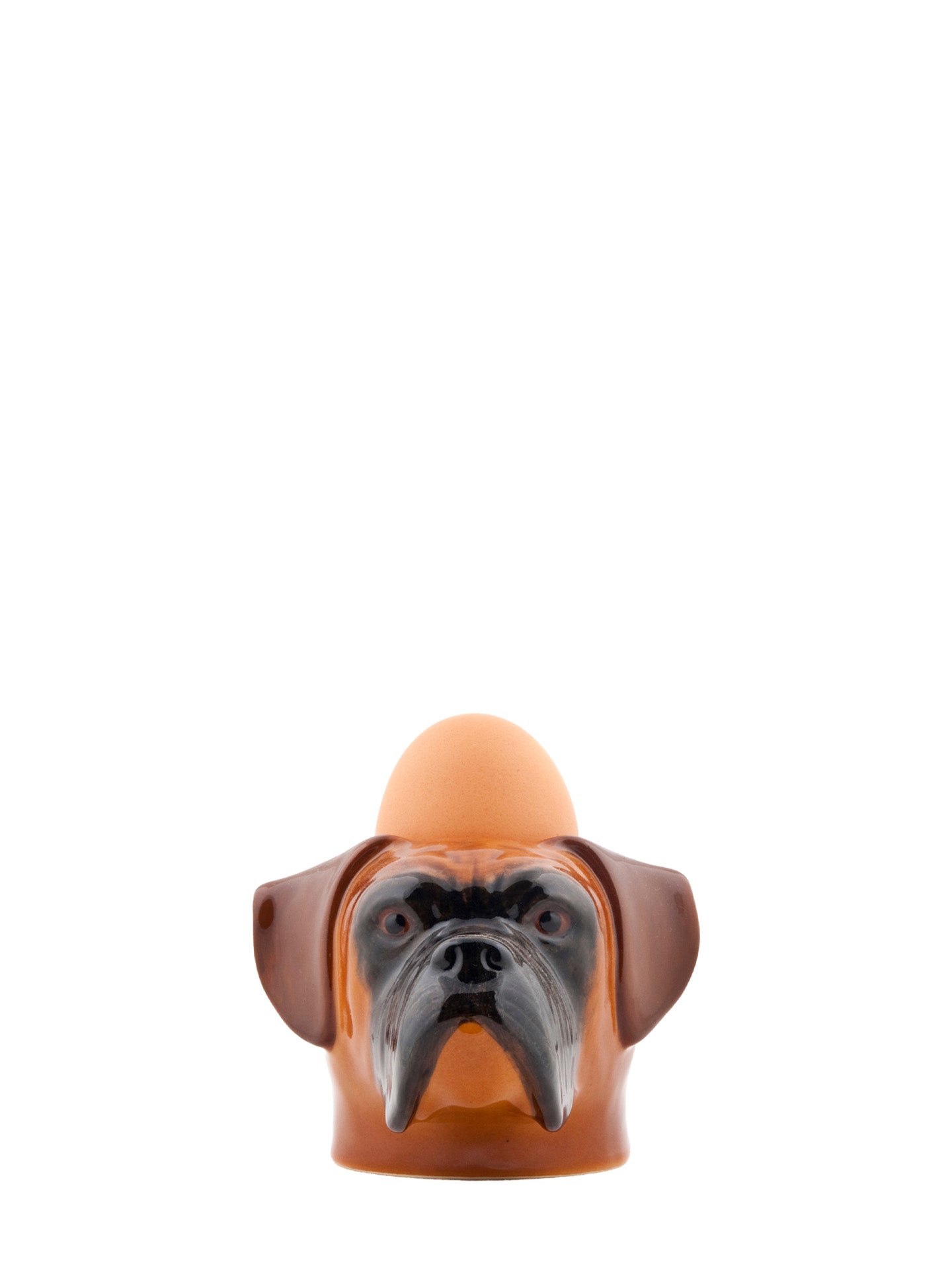 Boxer face egg cup