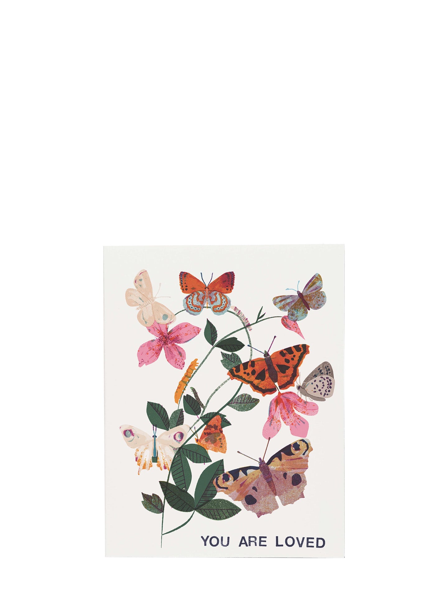 Flutter Love, love & friendship card
