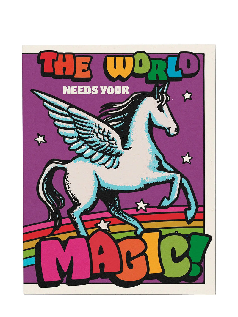 Magical pegasus love & friendship card