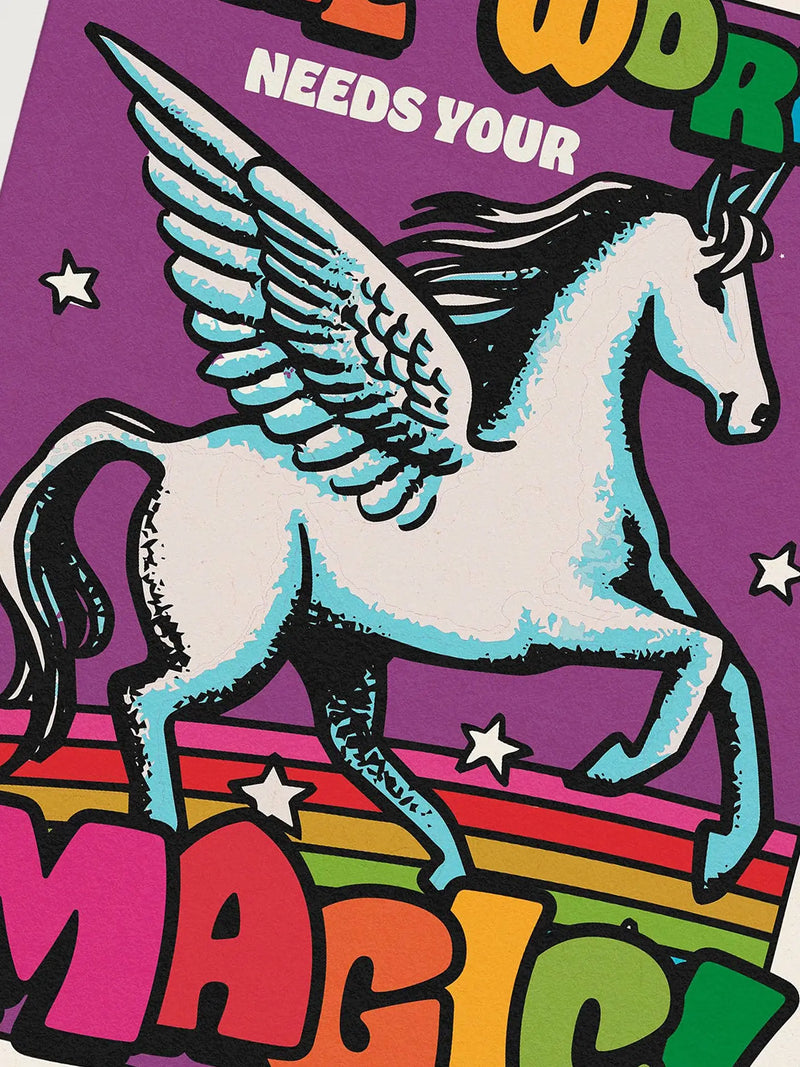 Magical pegasus love & friendship card
