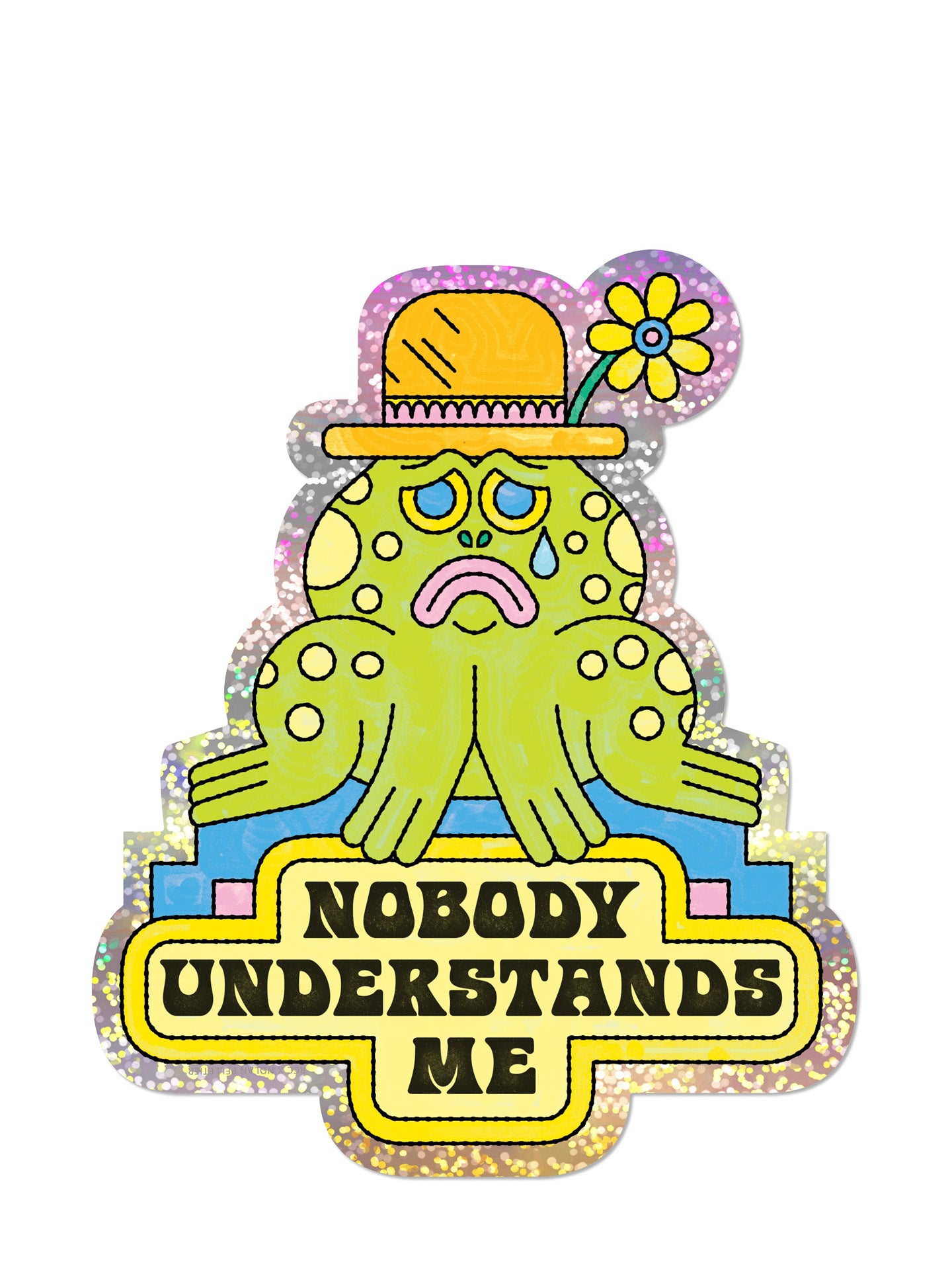 Nobody Understands Me sticker