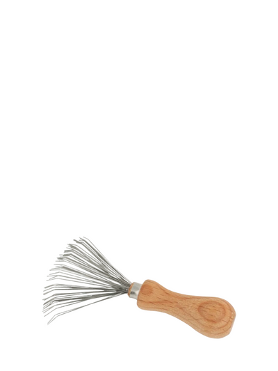 Comb and brush cleaner, beechwood