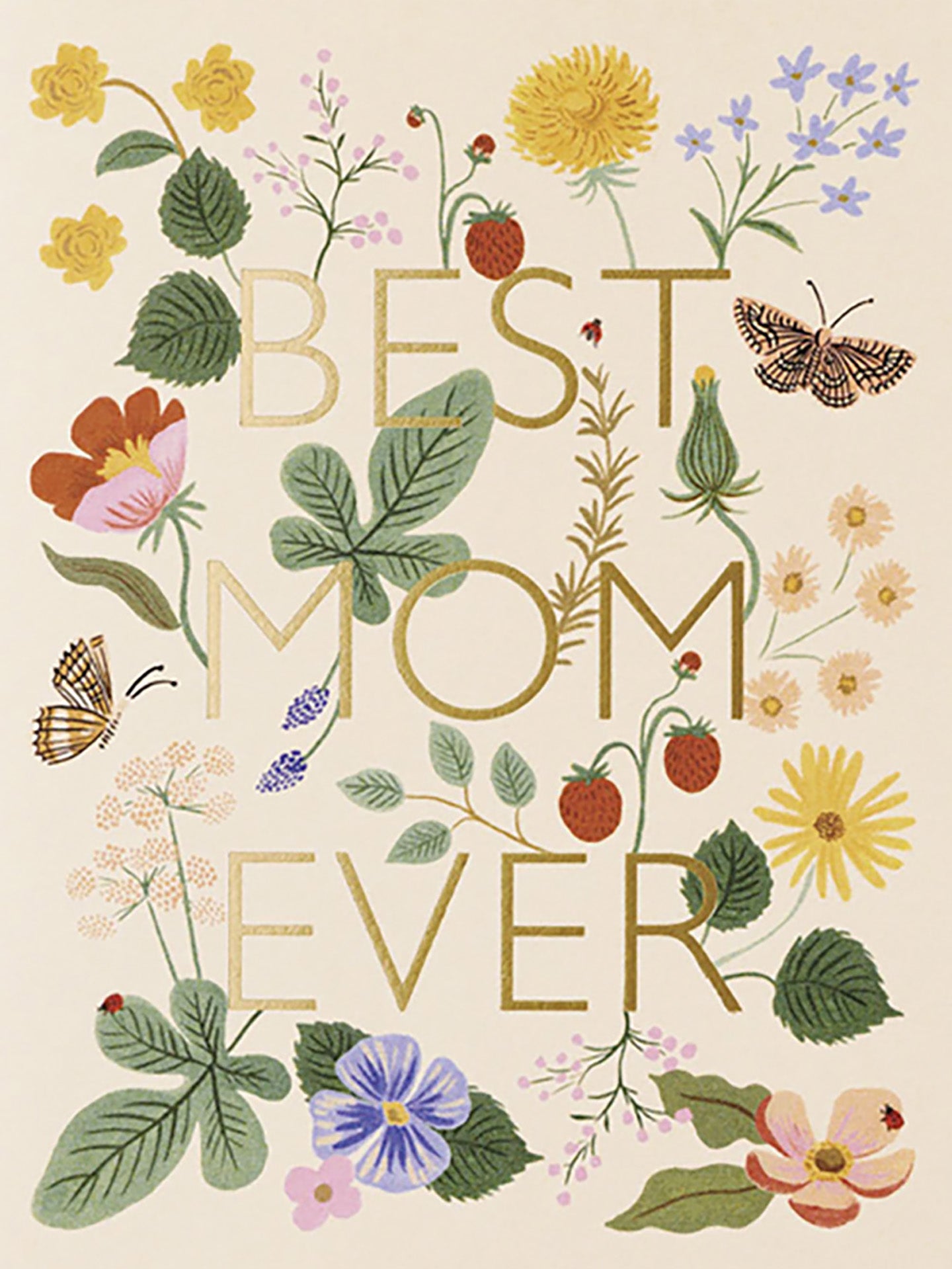 Best Mom Ever Mother's Day Card