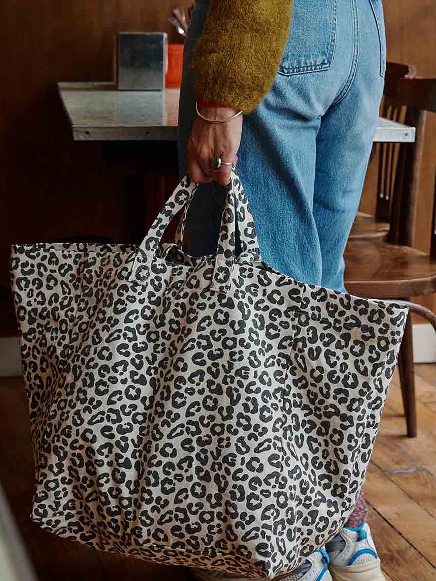 Elisa tote bag graou, greige