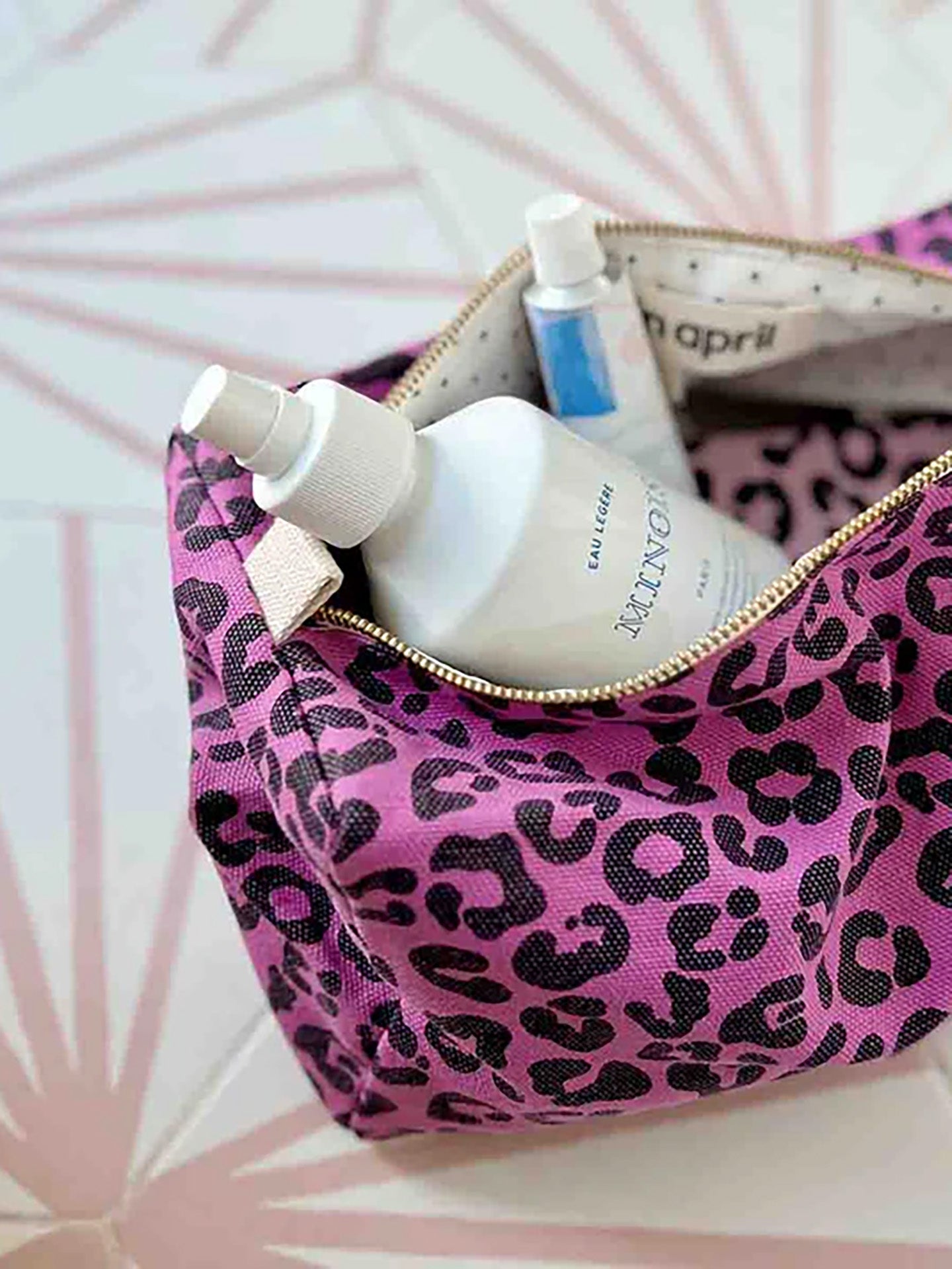 Toilet bag vic graou, orchid