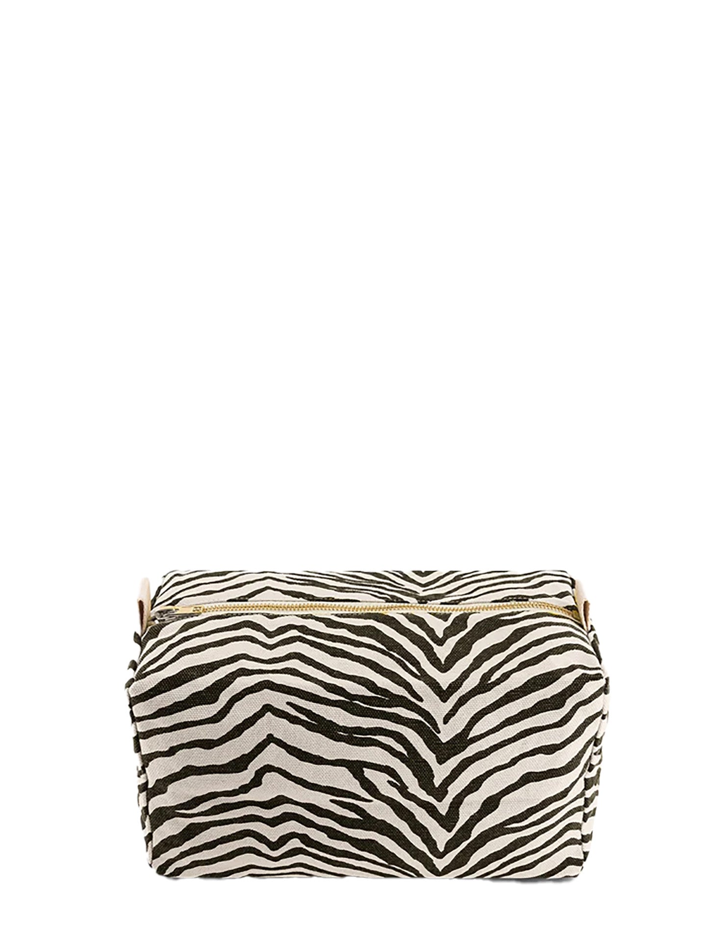 Toilet bag vic print zebre, greige/noir