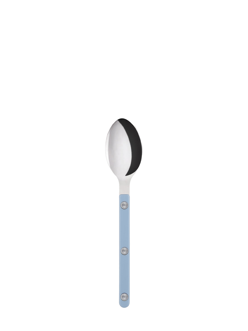 light blue spoon