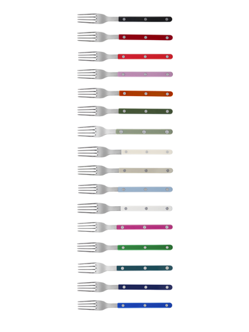 Bistrot dinner fork, 19 colours