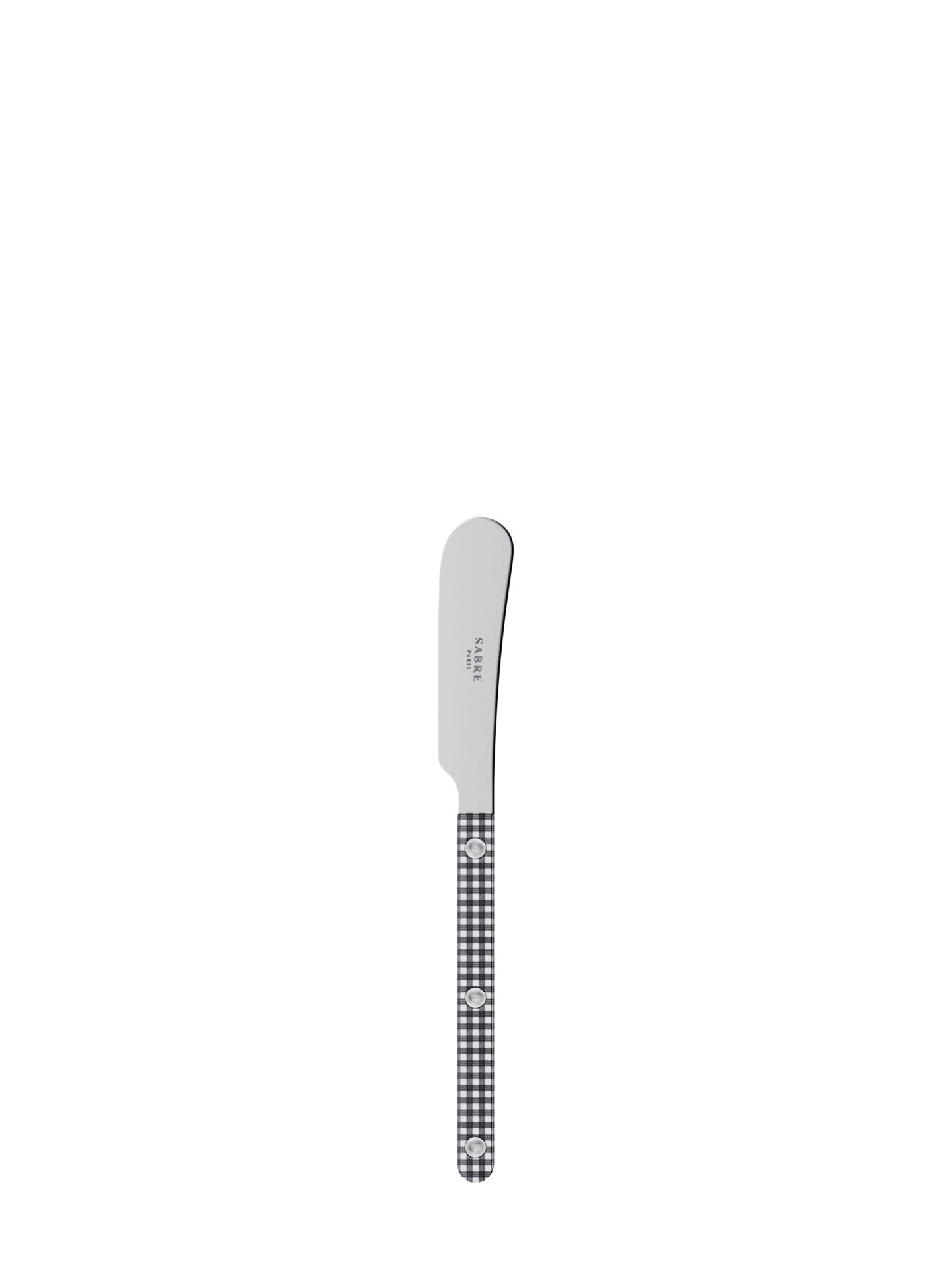Bistrot gingham spreader, black, blue or red