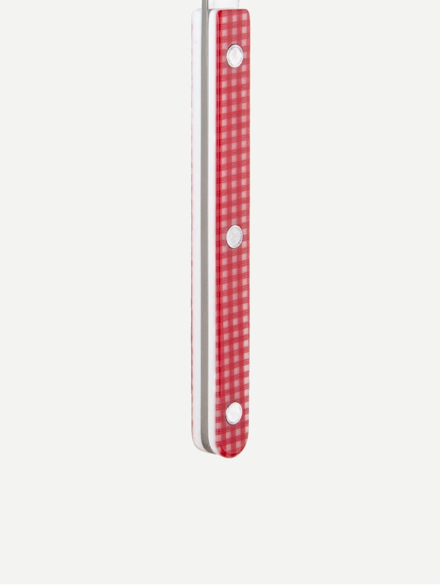 Bistrot gingham spreader, blue or red