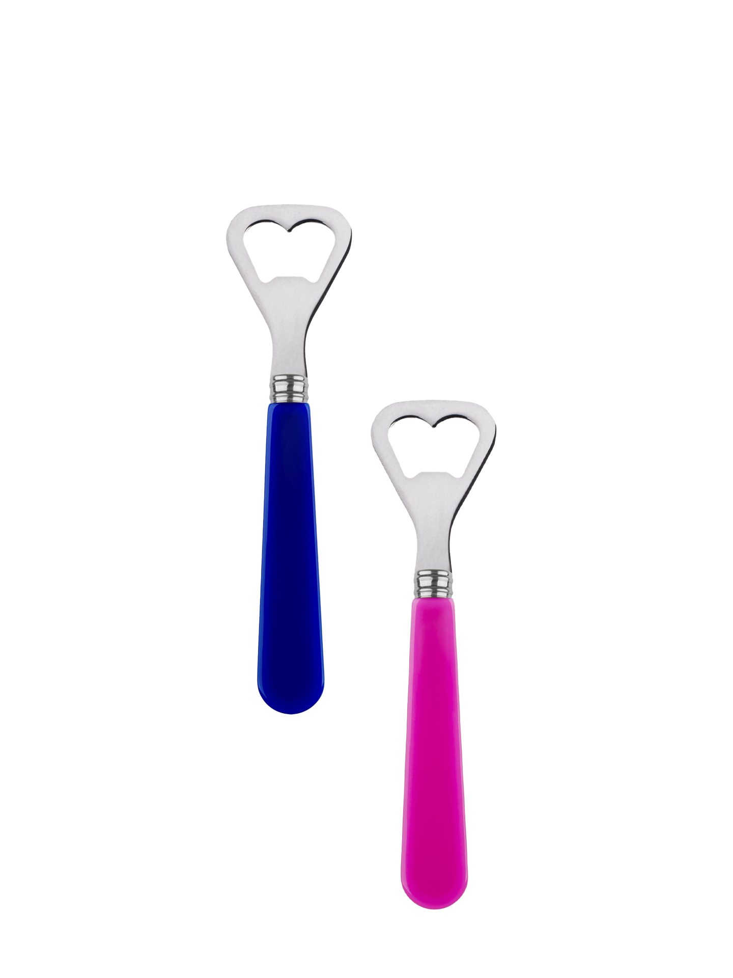 Duo Bottle opener, pink or lapis blue