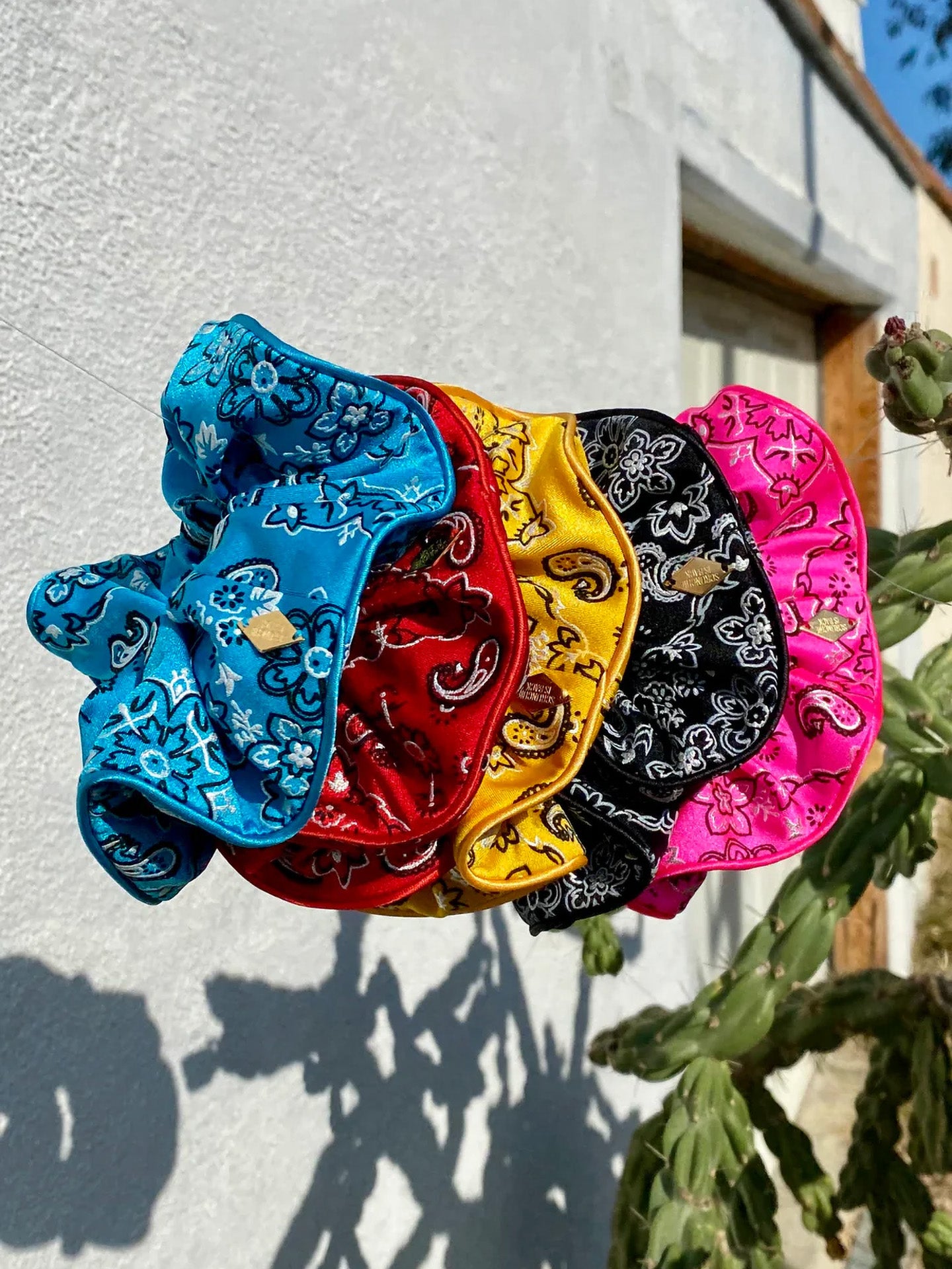 Bandana Waterproof scrunchie, 3 colours
