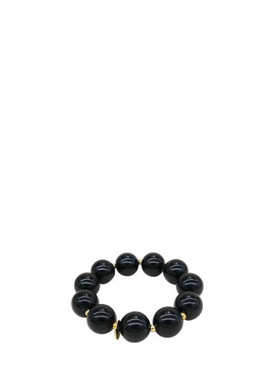 Round coloured pearl hair tie bracelets, 9 colours