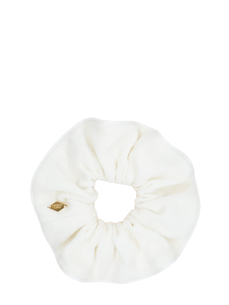 Sponge scrunchie, Sand or Off-White