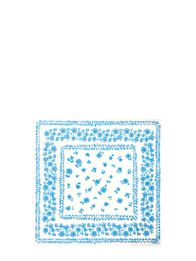 Bandana dinner napkins, blue (40 x 40cm)