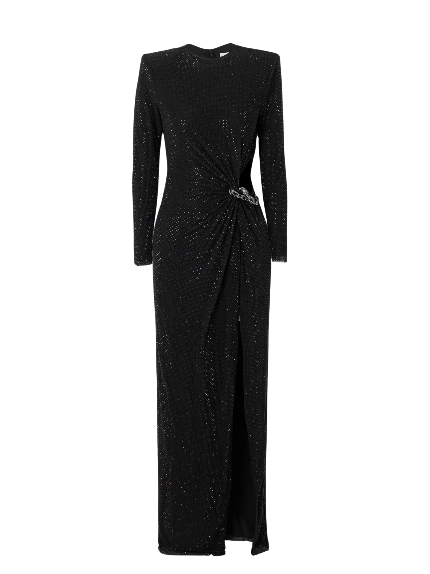 Black evening gown