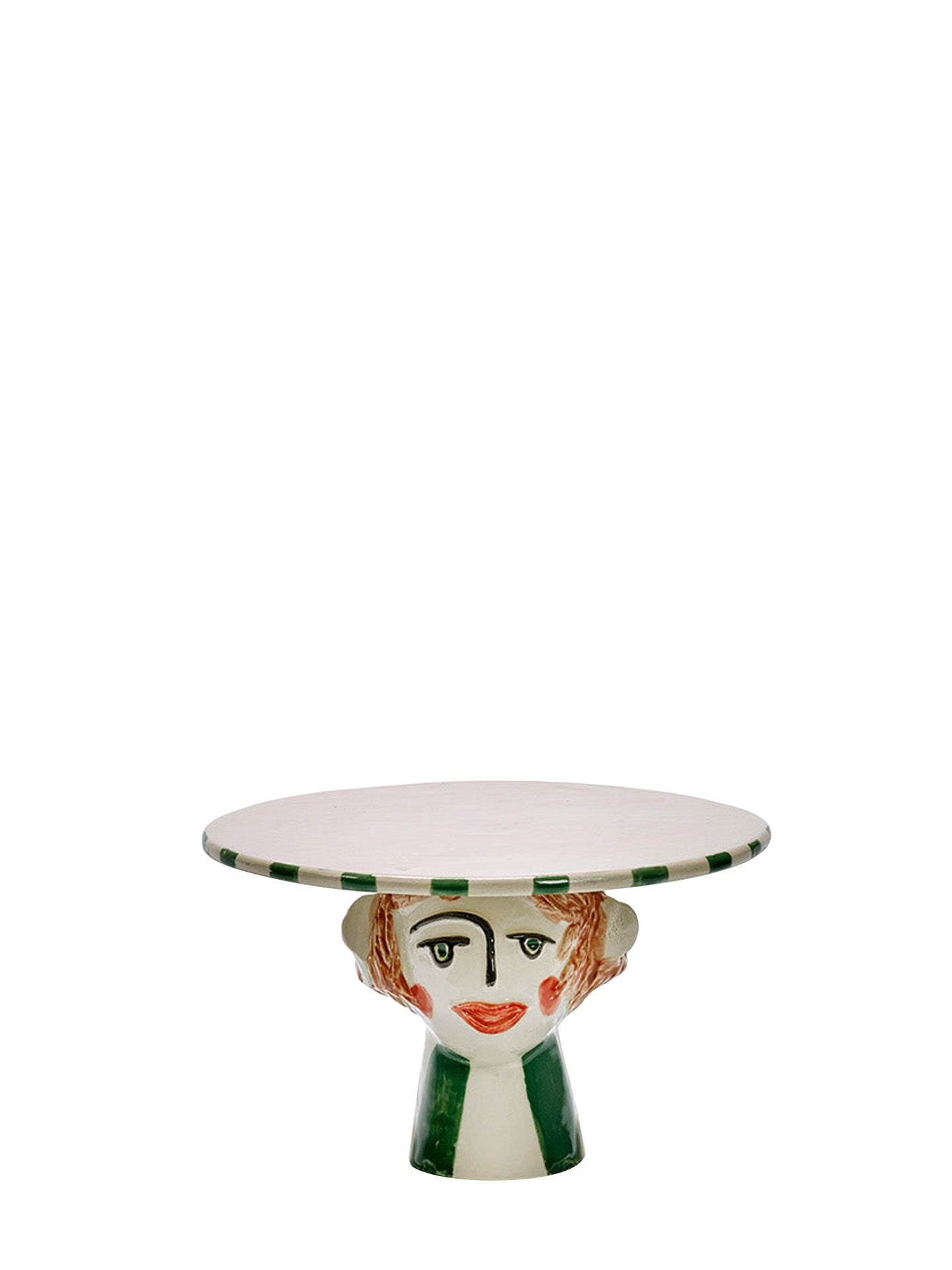 Head cake stand Tarte de Bobonne S, green-multi