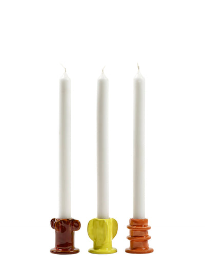 Molly 02 ceramic candle holder, 3 colours