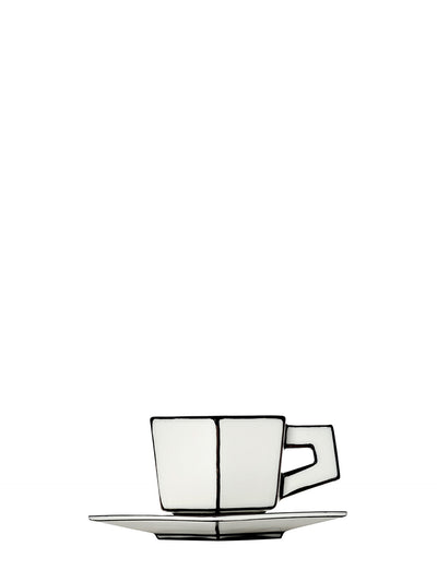 Carte Blanche espresso cup and saucer