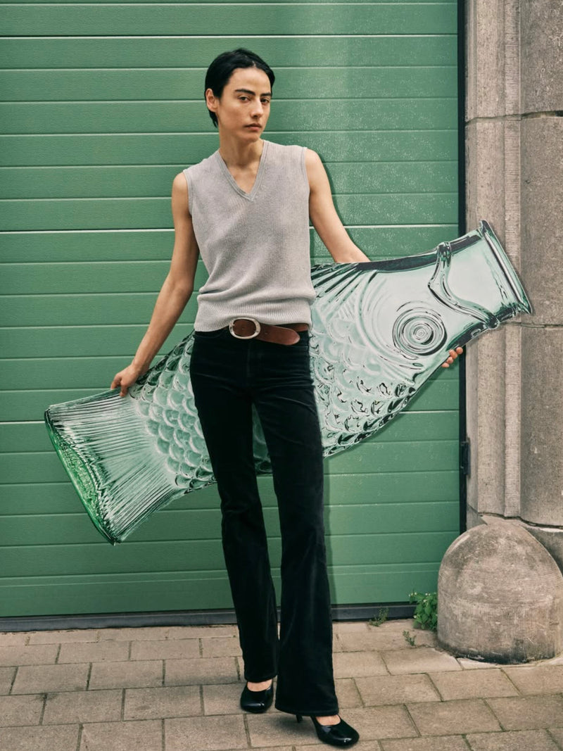 Fish & Fish Bottle, Green